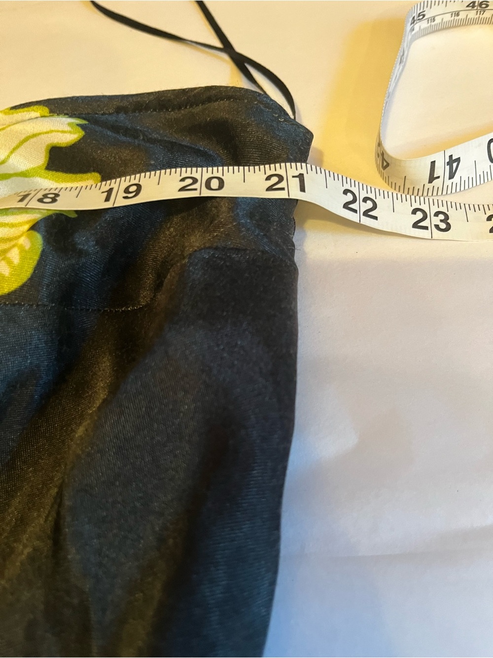 NWT Anthropologie size 1X Chloe slip midi dress in black floral - Picture 7 of 11
